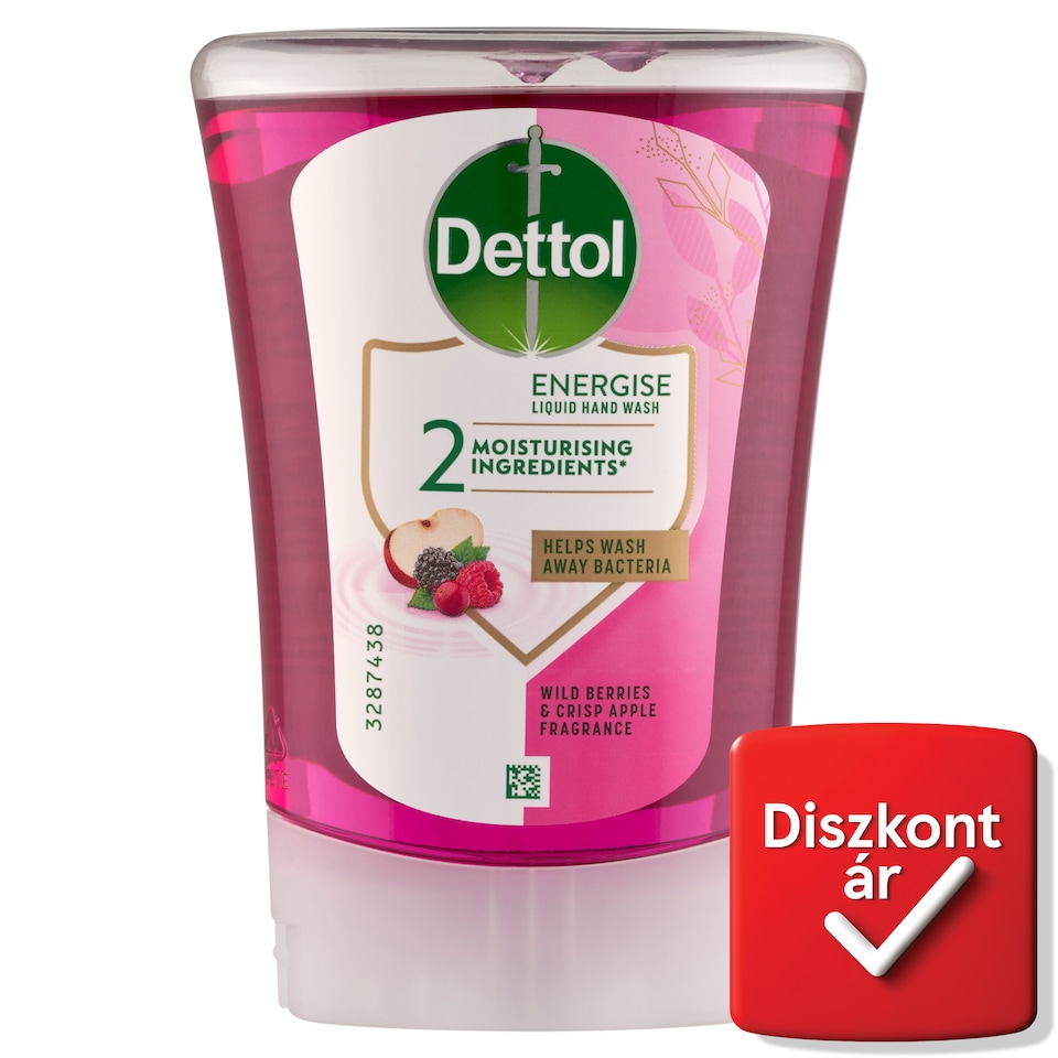 image 1 of Dettol Energise Liquid Hand Wash Wild Berries & Crisp Apple Fragrance 250 ml