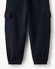 image 5 of F&F Boys Cotton Blend Cargo Joggers in Navy