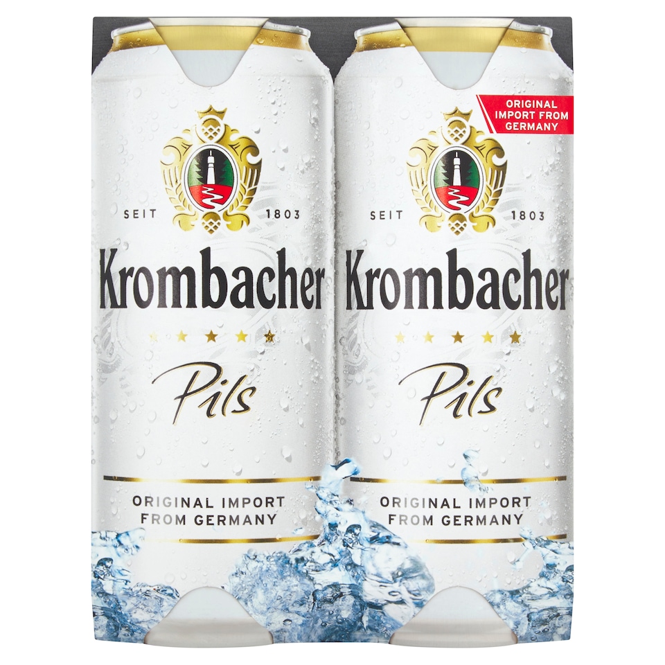 KROMBACHER PILSNER 4 x 500ml