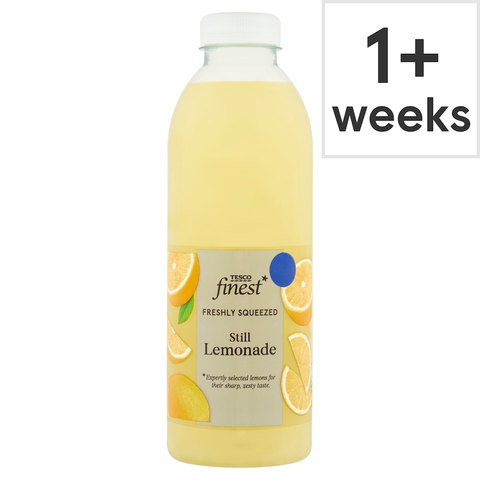 Tesco Finest Freshly Squeezed Still Lemonade 750ml