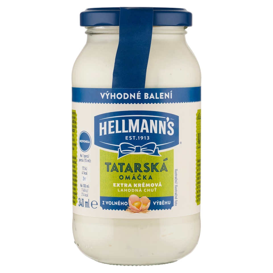 obrázok 1 z Hellmann's Tatárska omáčka 340 ml