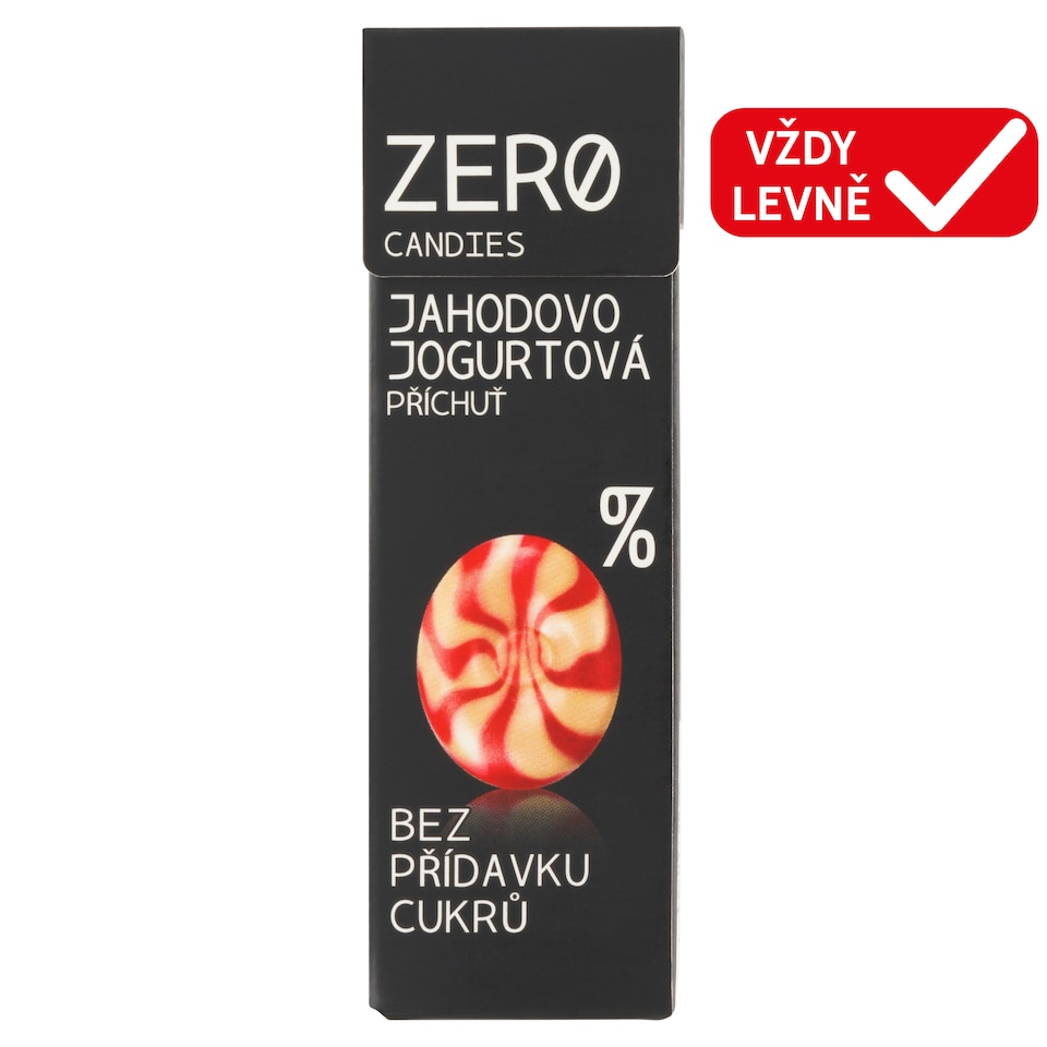 Zero Candies Strawberry with Rich Cream and Greek Yoghurt 32g