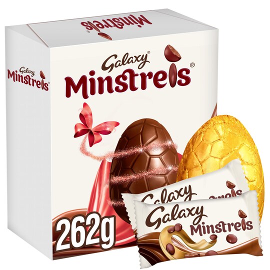Galaxy Minstrels Easter Egg & Chocolate 262G
