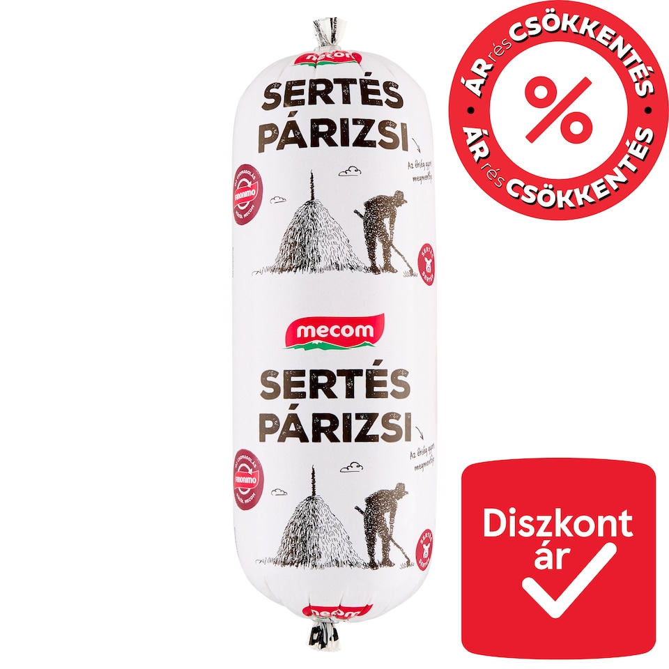 Mecom sertés párizsi 1000 g  1. kép