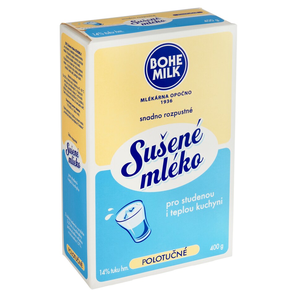 image 1 of Bohemilk Semi-Skimmed Milk Powder 400 g