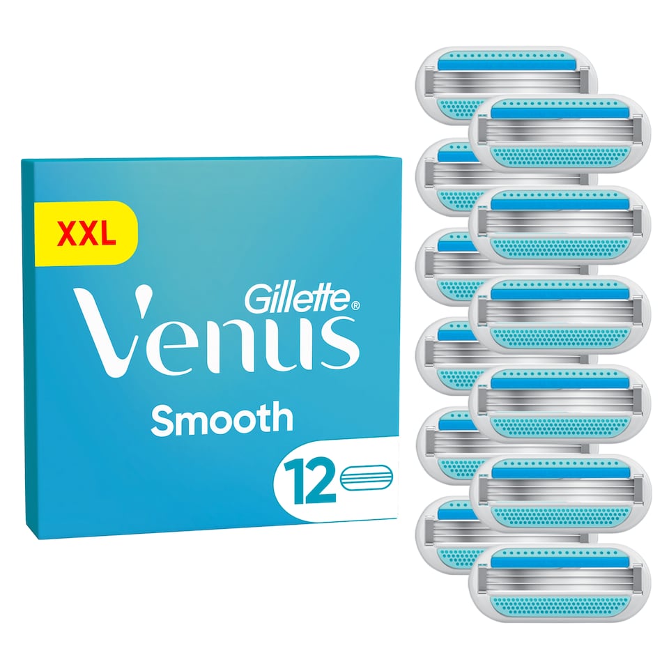 obrázok 1 z Gillette Venus  Smooth Dámske Holiace Hlavice, 12 ks Náhradných Hlavíc