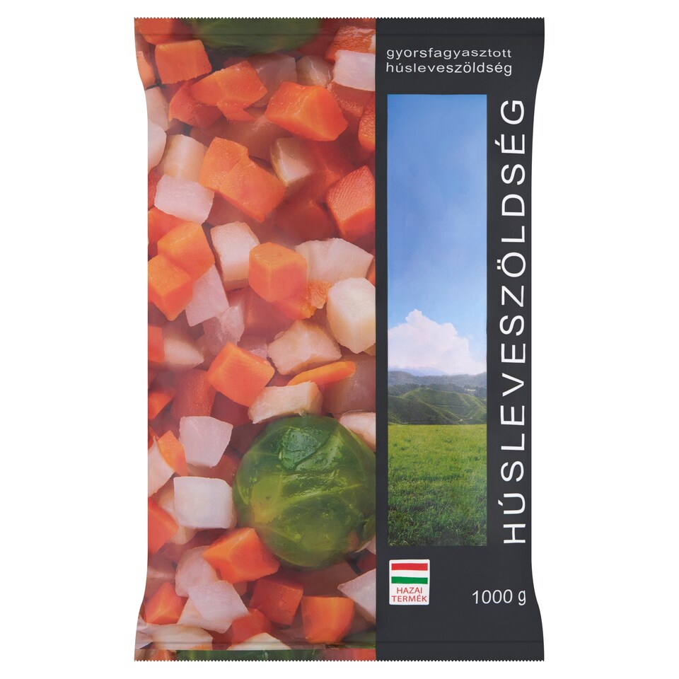 Gyorsfagyasztott húsleveszöldség 1000 g