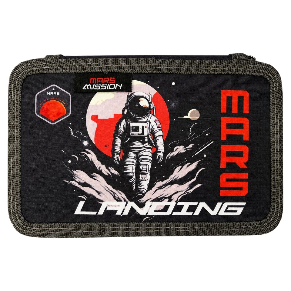 image 1 of Lizzy Card Lizzy Suli Unfilled Triple Decker Pencil Case for Boys
