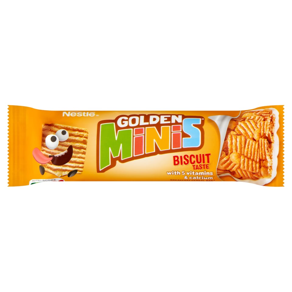 Nestlé Golden Minis ropogós, kekszes ízű gabonapehely-szelet 25 g 1. kép