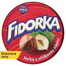 Opavia Fidorka Dark with Nut Filling, Wafer, Red 30 g