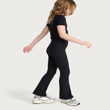 F&F Active Girls ULTRAMOVE Flared Leggings in Black