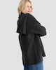 image 2 of F&F Knitted Scarf Detail Cardigan with Wool in Grey
