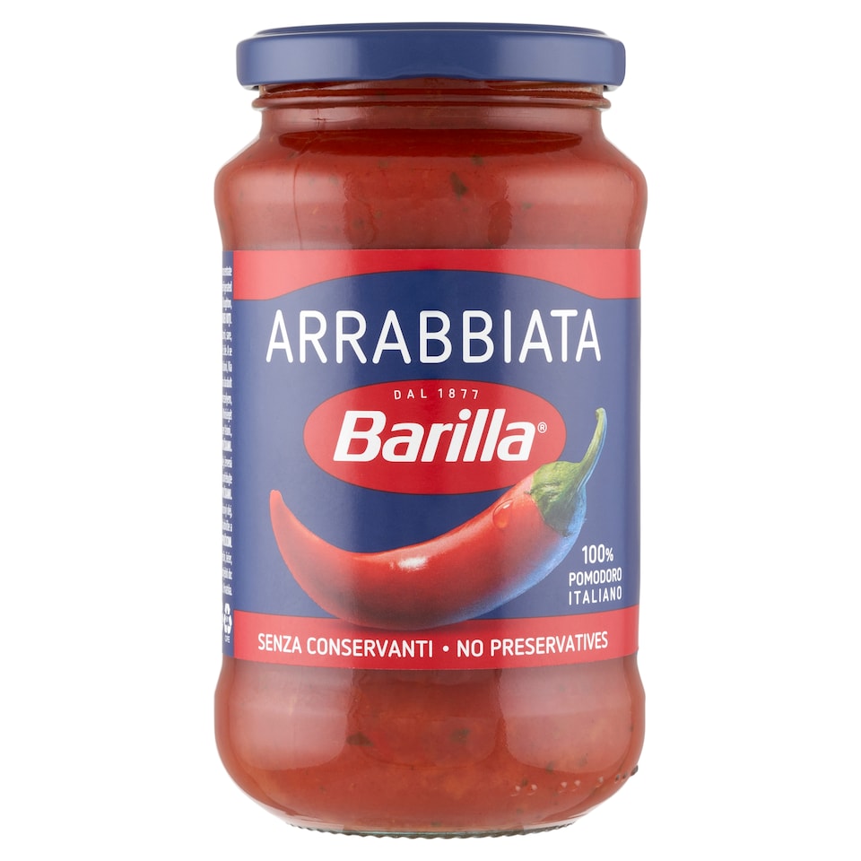 Barilla Arrabbiata paradicsomszósz csípőspaprikával 400 g