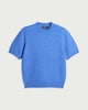 image 4 of F&F Knitted Short Sleeved Top in Blue