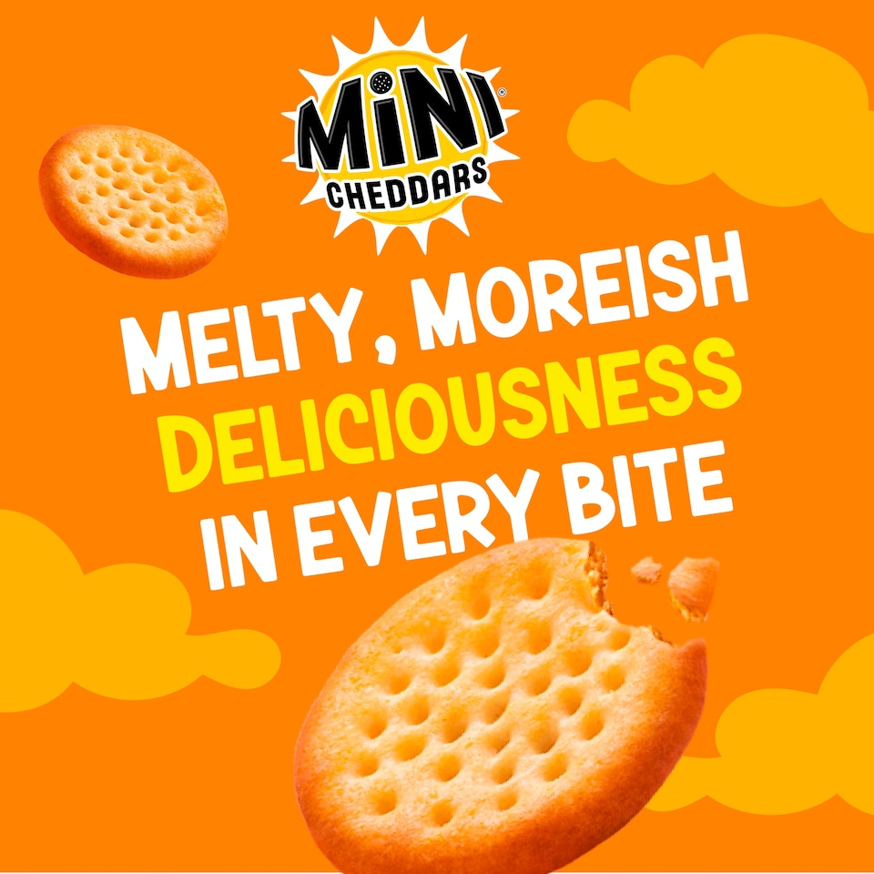 image 1 of Jacob's Mini Cheddars - Original 22 Pack 506g
