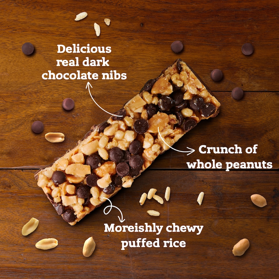 image 1 of Nature Valley Protein Peanut & Chocolate Cereal Bars 40g