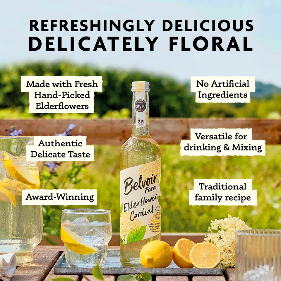 image 1 of Belvoir Elderflower Cordial 500Ml