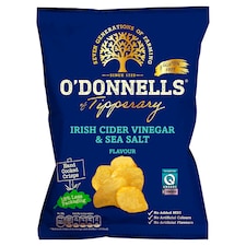 O'donnells Cider Vinegar & Sea Salt 125G