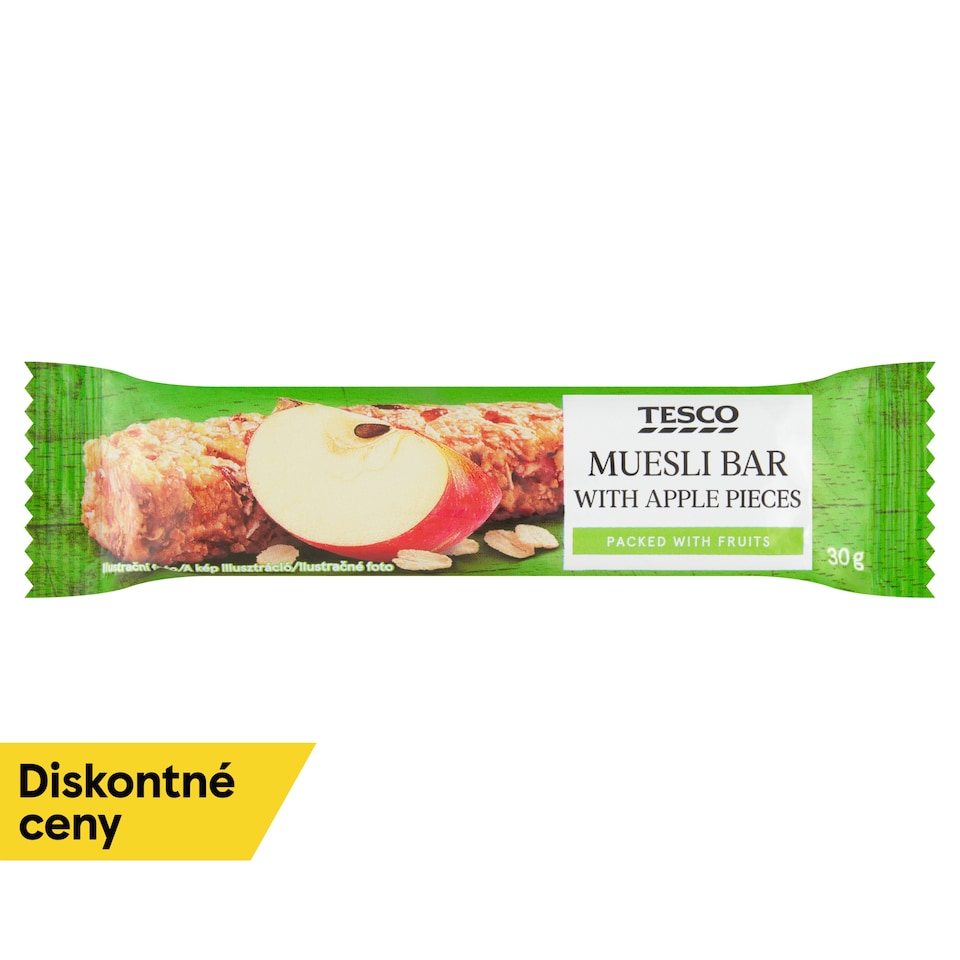 Tesco Müsli tyčinka s jablkami 30 g