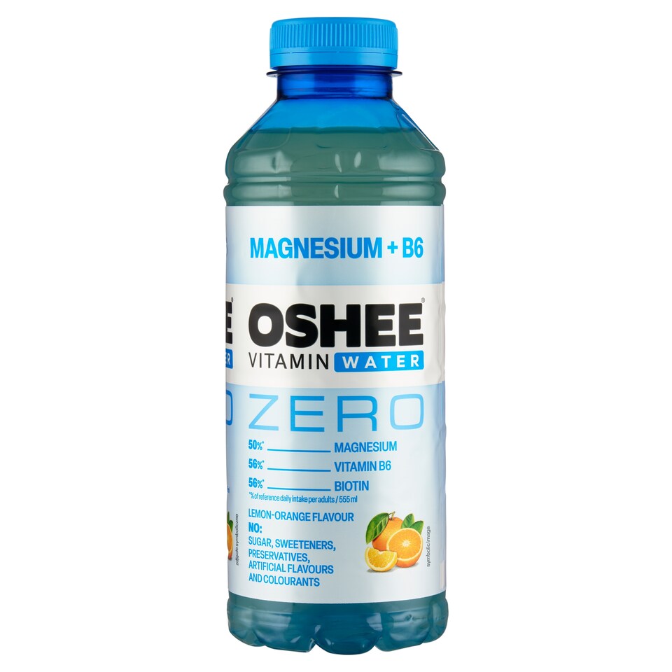 Obrázek 1 pro produkt Oshee Zero nealkoholický nápoj ochucený s příchutí citronu a pomeranče 555ml