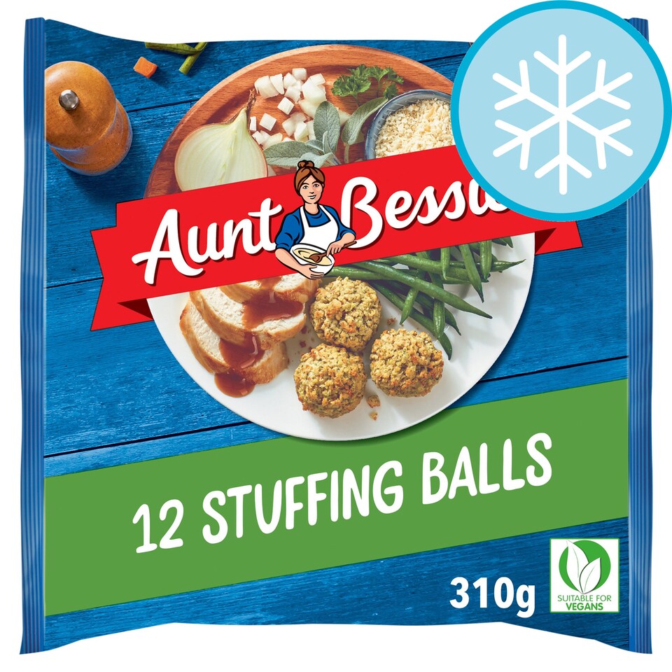 Aunt Bessie's 12 Sage & Onion Stuffing Balls 310G