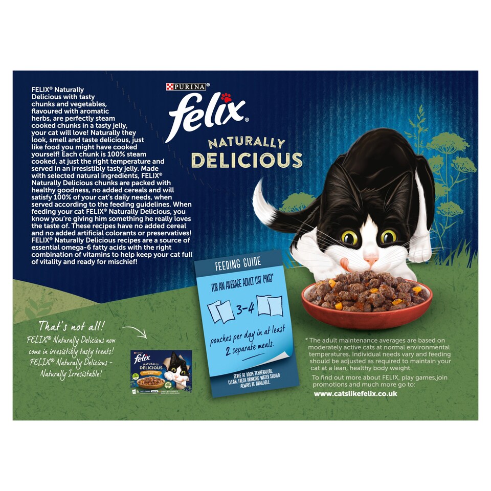 image 1 of Felix Cat Food Countryside Selection In Jelly 12X80g