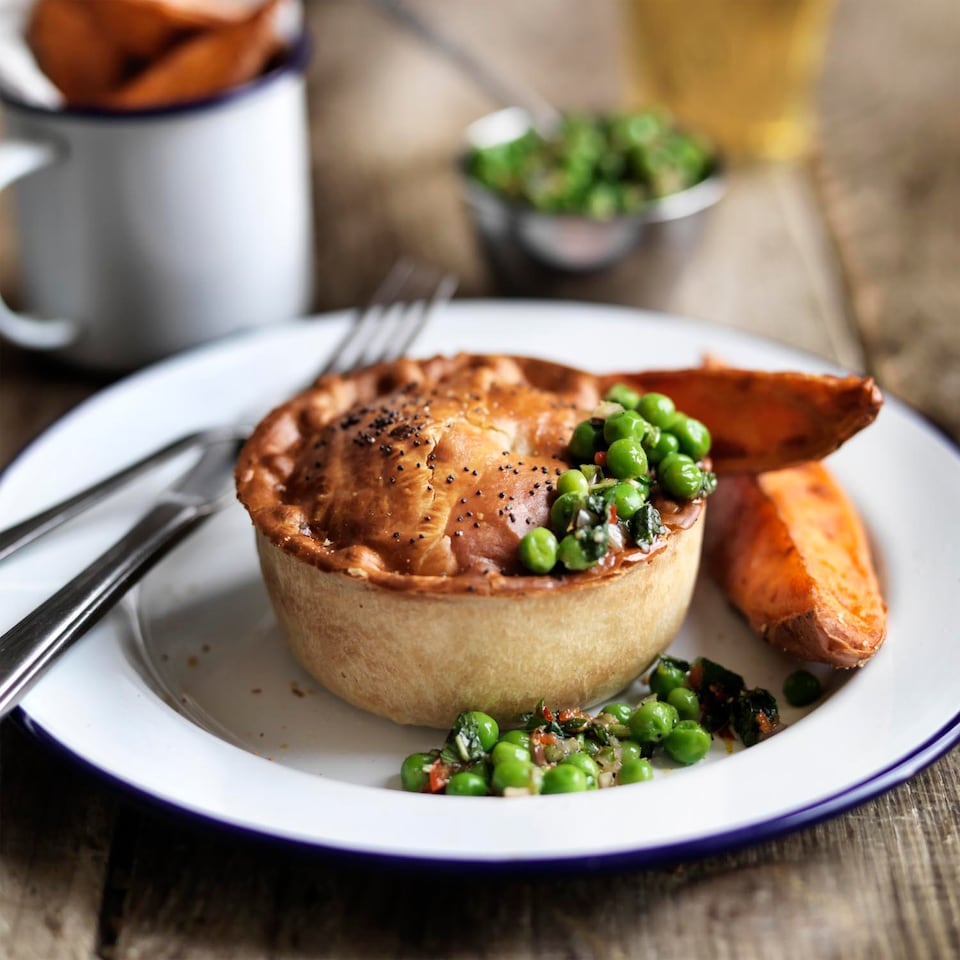 image 1 of Pieminister Fungi Chicken, Portobello & Chestnut Mushroom Pie 270g
