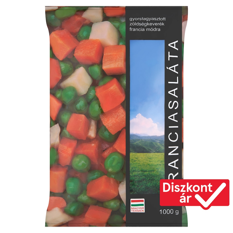 Quick-Frozen French Style Vegetable Mix 1000 g
