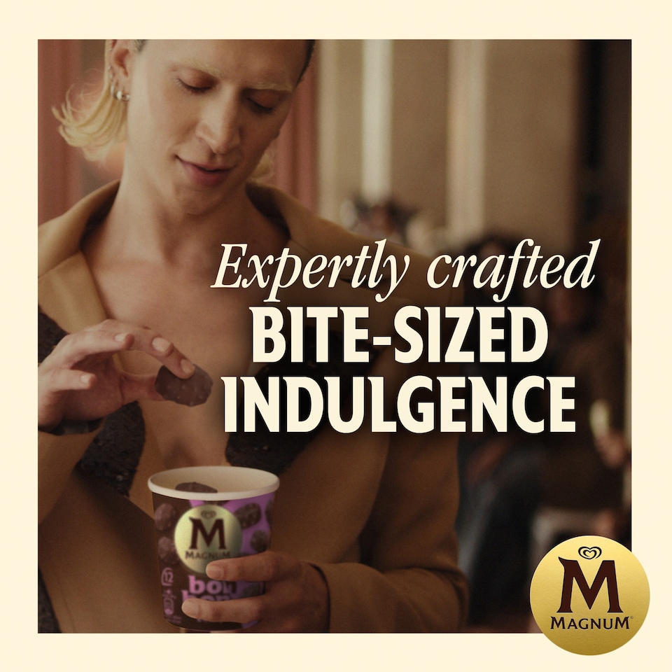 image 1 of Magnum Bonbon Cherry & Milk Chocolate Ice Cream Frozen Snack 204ml