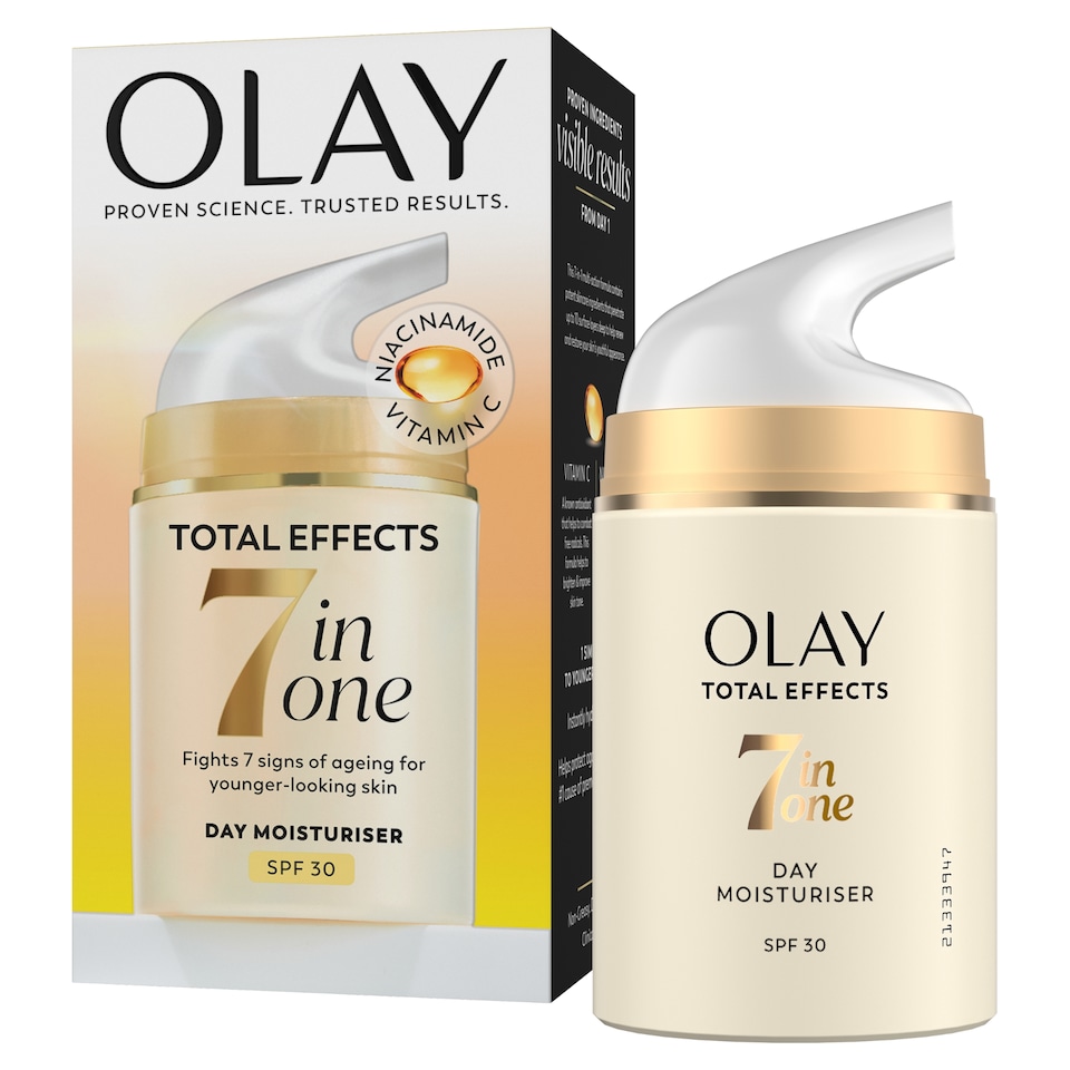 image 1 of Olay Total Effects 7 in One Day Moisturiser SPF 30 50ml