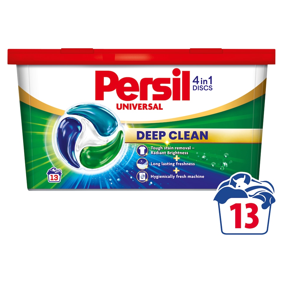 Persil Discs 4v1 Universal dávkovaný prací prostriedok 13 praní 214,5 g