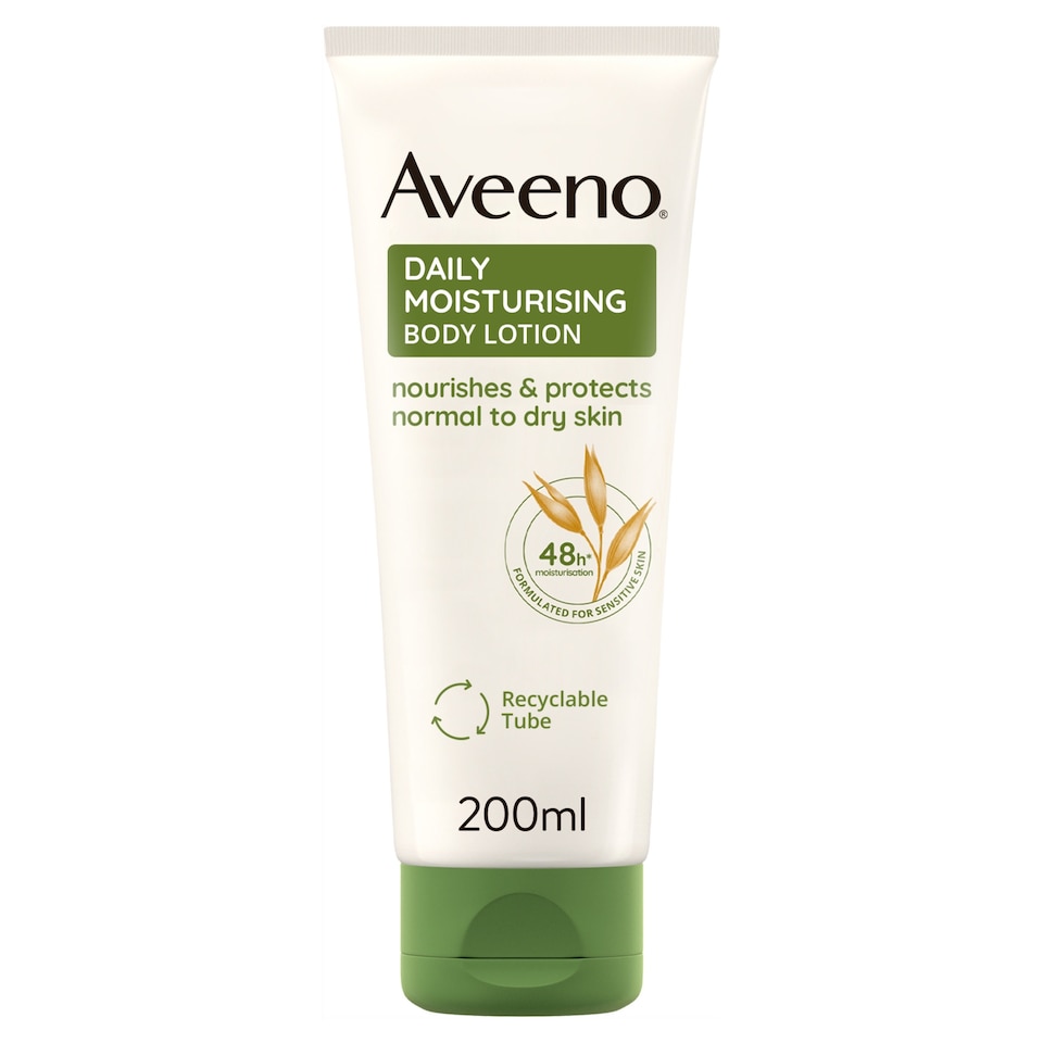image 1 of Aveeno Daily Moisturising Body Lotion Moisturiser Sensitive Skin 200ml