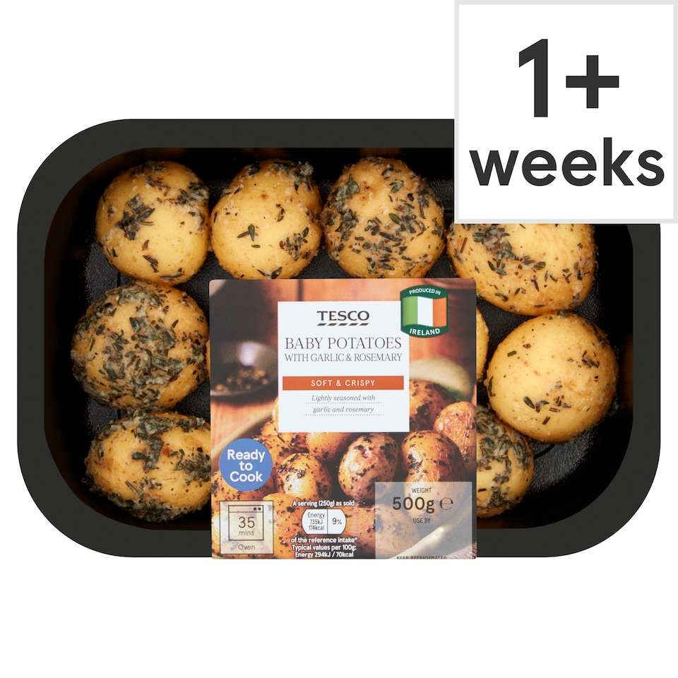 Tesco Rosemary Potatoes 500G