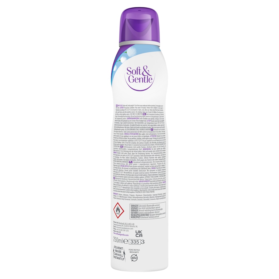 image 1 of Soft & Gentle 48 Hour Cotton Touch Antiperspirant Deodorant 250Ml