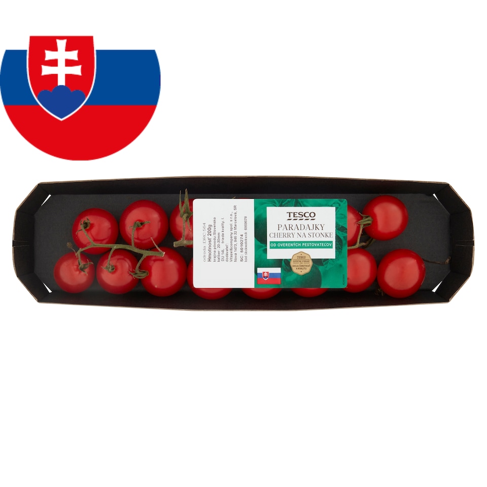 Tesco Cherry Tomatoes on Stem 200 g