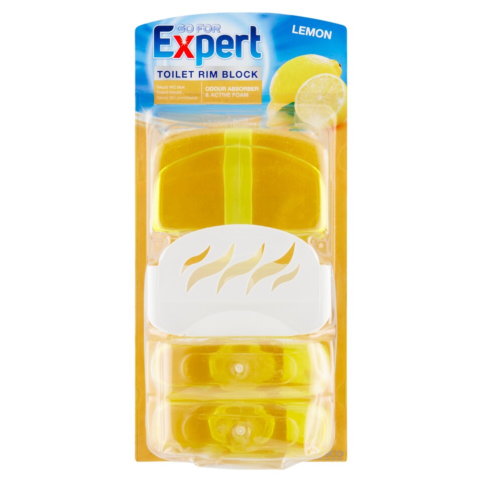 Go for Expert Lemon toalett frissítő 3 x 55 ml