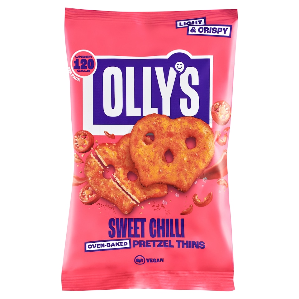 Olly's Pretzel Thins - Sweet Chilli 35g