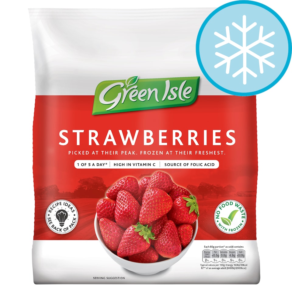 Green Isle Strawberries 340G