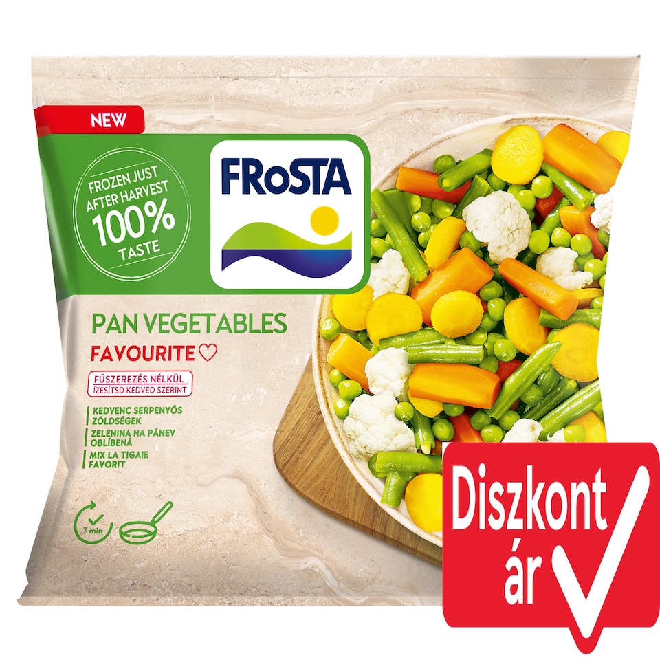 FRoSTA Quick-Frozen Favourite Pan Vegetables 400 g