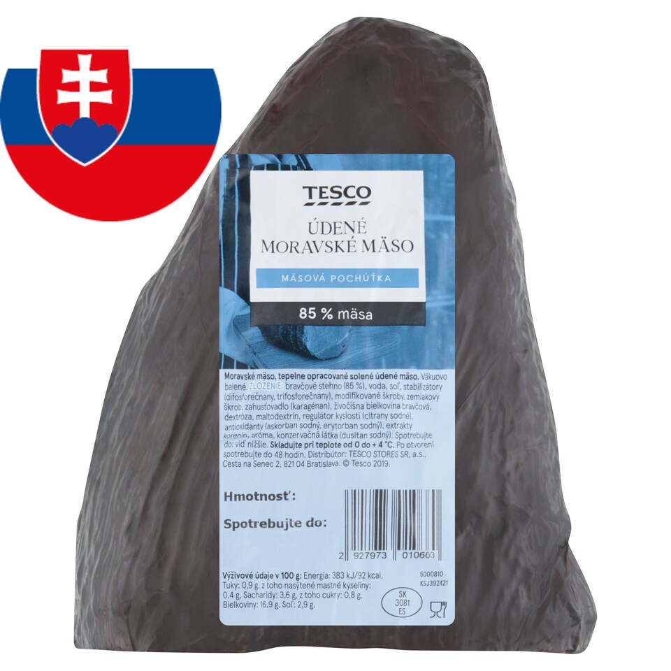 Tesco Údené moravské mäso