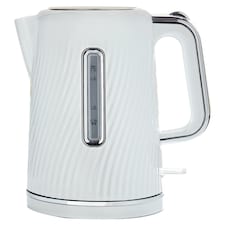 Tesco Textured Plastic White 1.7L Kettle