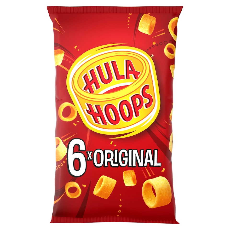 image 1 of Hula Hoops Original Multipack Crisps 6x24g