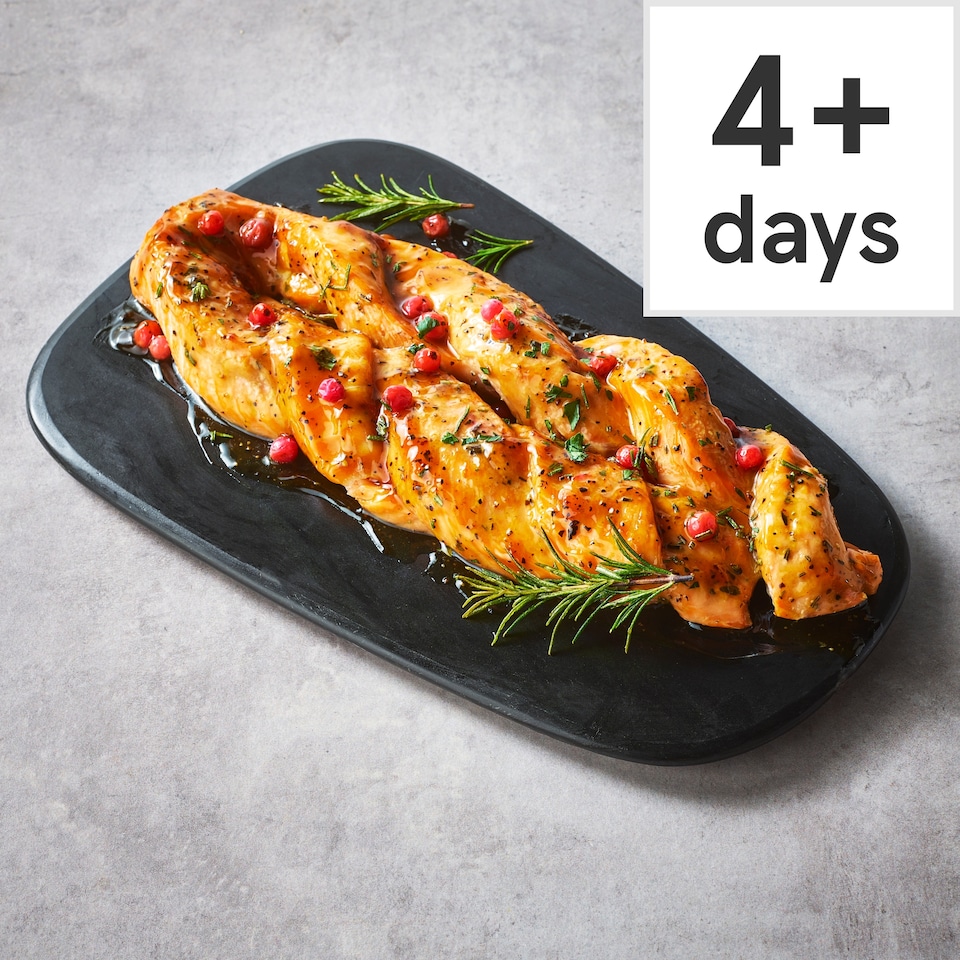 61. Tesco Finest Scottish Salmon Plait 840g (Serves 6)