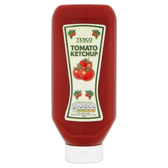 Tesco Tomato Ketchup Squeezy Bottle 995G Tesco Groceries