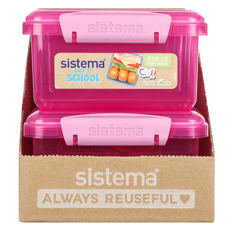 image 1 of Sistema Cherry Blossom Lunch Plus 1.2L