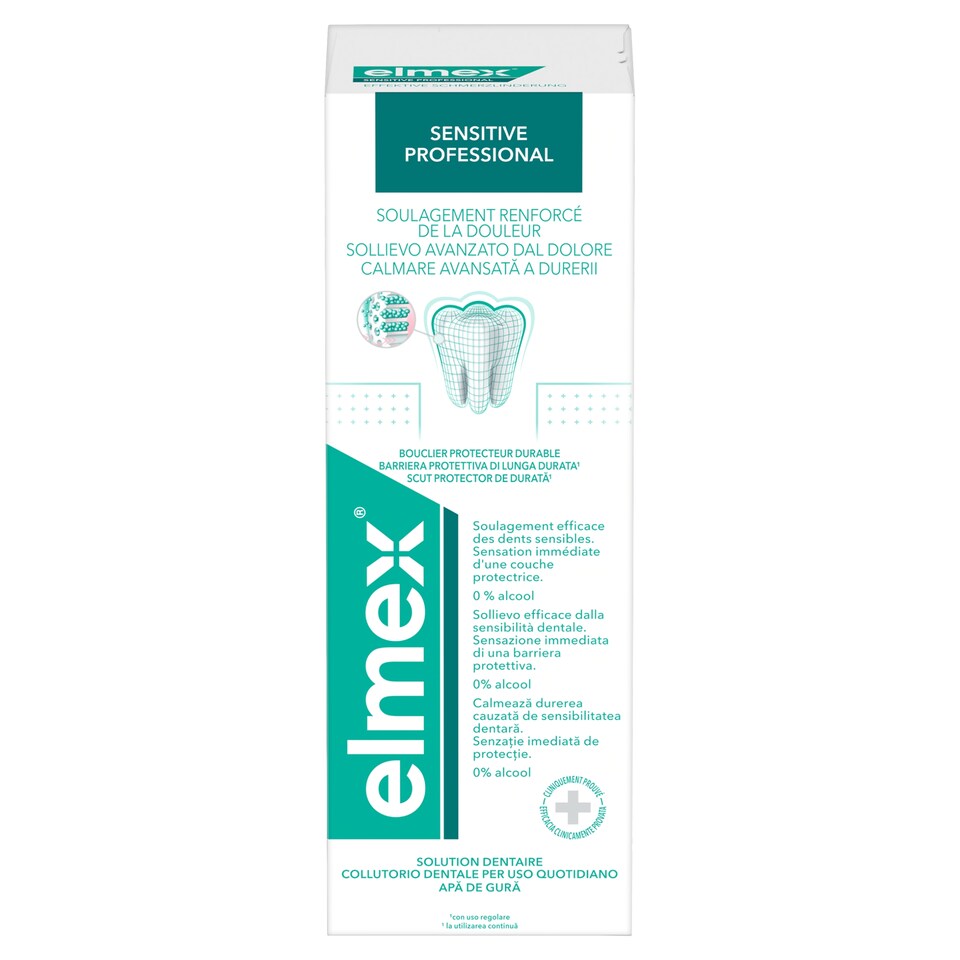 image 1 of elmex Sensitive Professional Mouthwash 400 ml