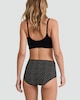 image 2 of F&F 5-Pack Cotton Rich Full Brief Lace Trim Knickers in Black