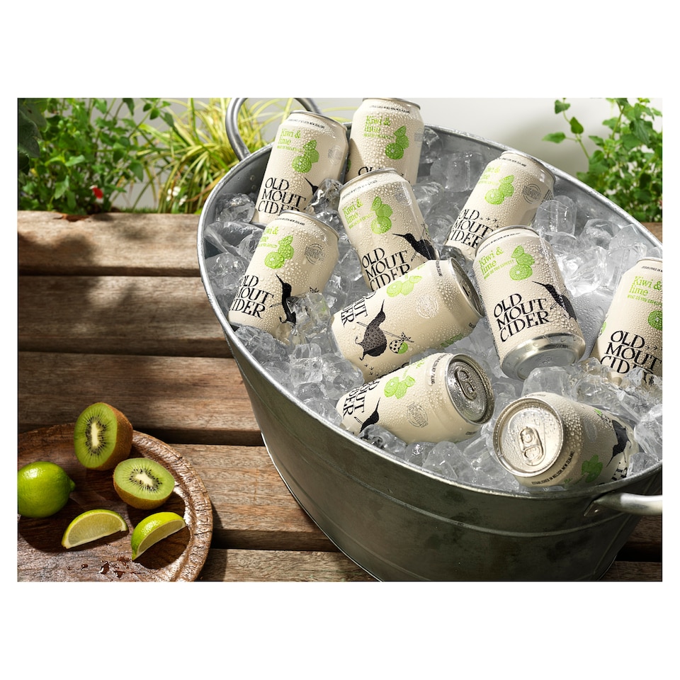 image 1 of Old Mout Kiwi & Lime Cider 10X330ml Can