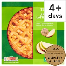Tesco Apple Lattice Pie 500G