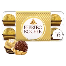 Ferrero Rocher Chocolate Pralines Gift Box 16 Pieces 200g